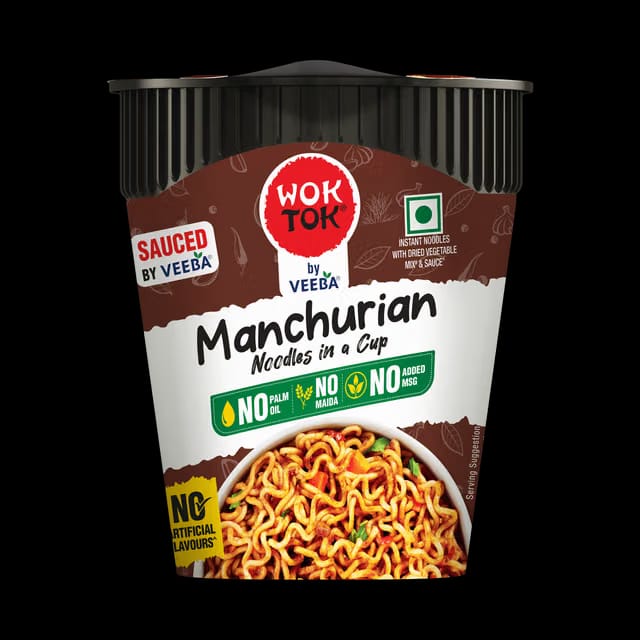 WOK TOK BY VEEBA MANCHURIAN CUP NOODLES