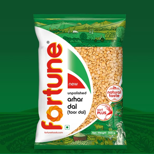 Fortune Unpolished Arhar Dal