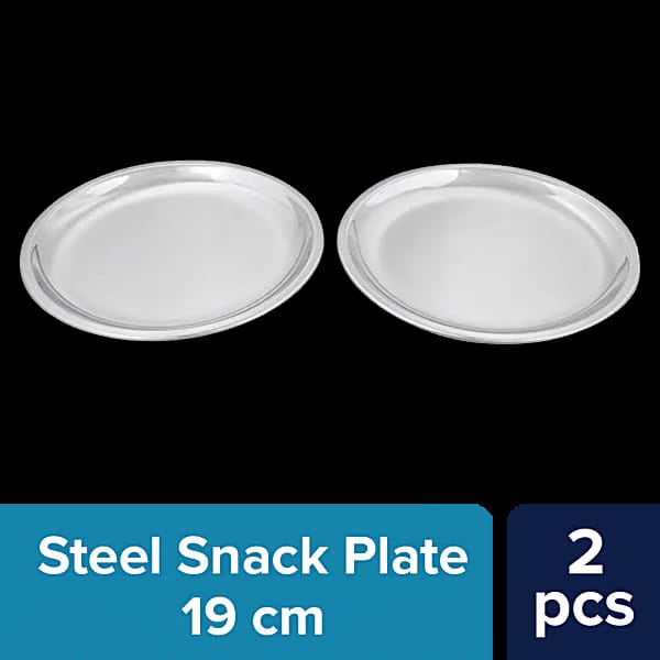 Snack Plate/Thali - No. 8, China, Stainless Steel