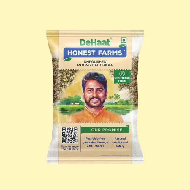 DeHaat HF Unpolished Moong Dal Chilka