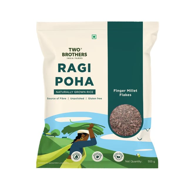 Two Brothers India Farms Ragi Poha