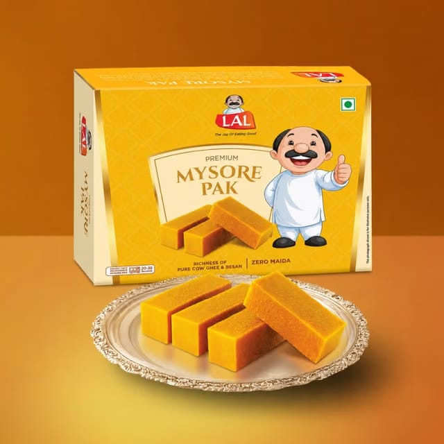 Premium Mysore Pak by Lal