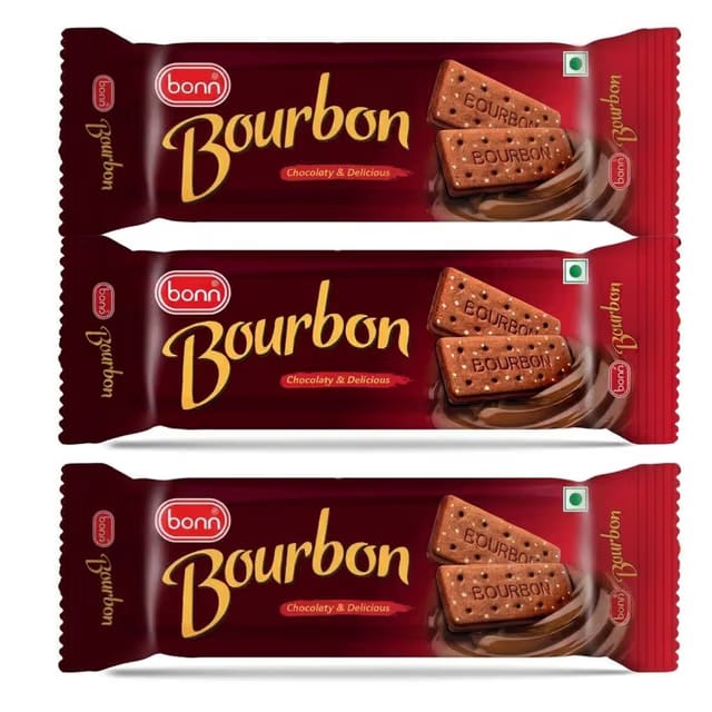 Bonn Bourbon Chocolate Biscuits Chocolaty and Delicious