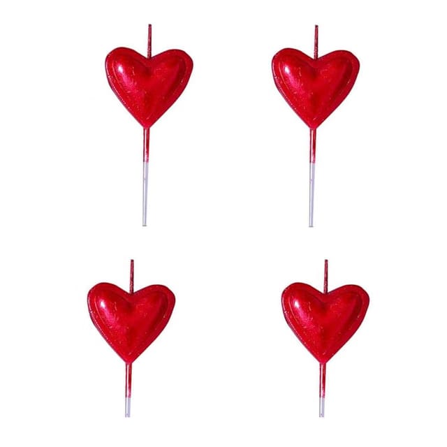 Heart Shape Stick Candles