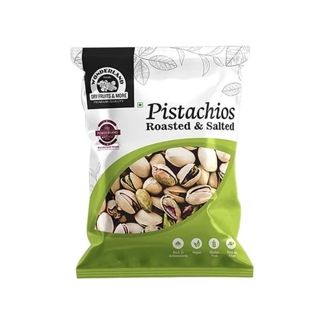 Wonderland Foods Roasted & Salted Pistachios