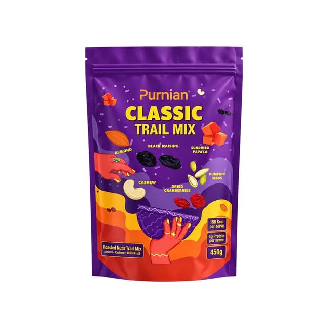 Purnian Dry Fruits & Nuts Classic Trail Mix
