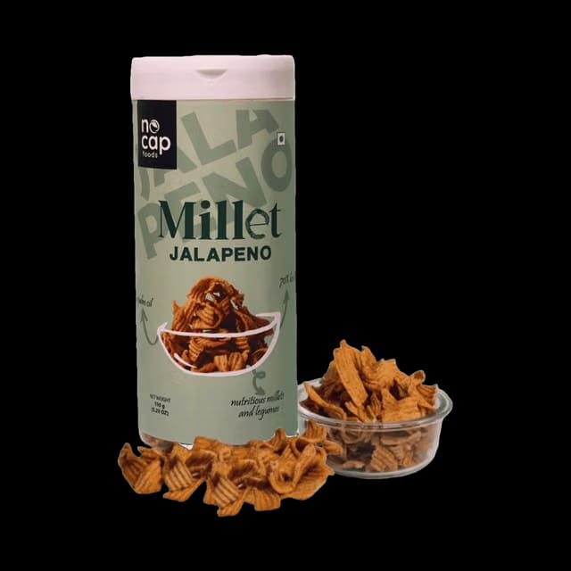 Nocap Foods Millet Jalapeno Healthy Chips