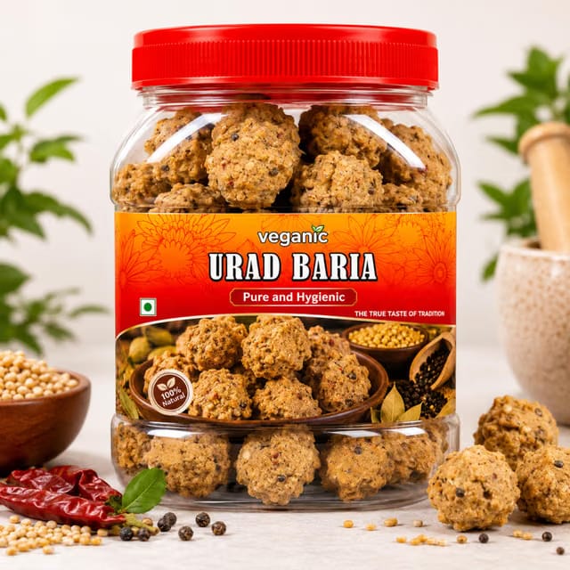 Veganic Urad Dal Badi