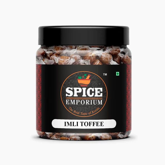 Spice Emporium Imli Toffee – Sweet & Tangy Tamarind Candy, Traditional Indian Treat, Chewy & Flavorful
