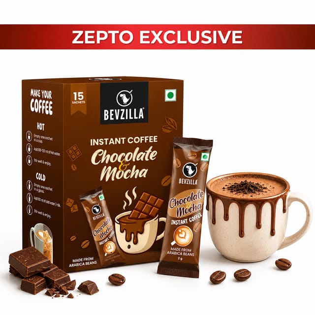 Bevzilla Choco Mocha Instant Coffee Powder Sachet