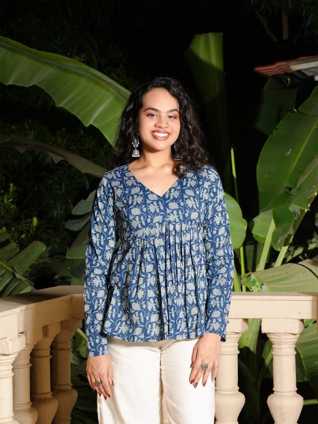 Reha Sleeved Kurti