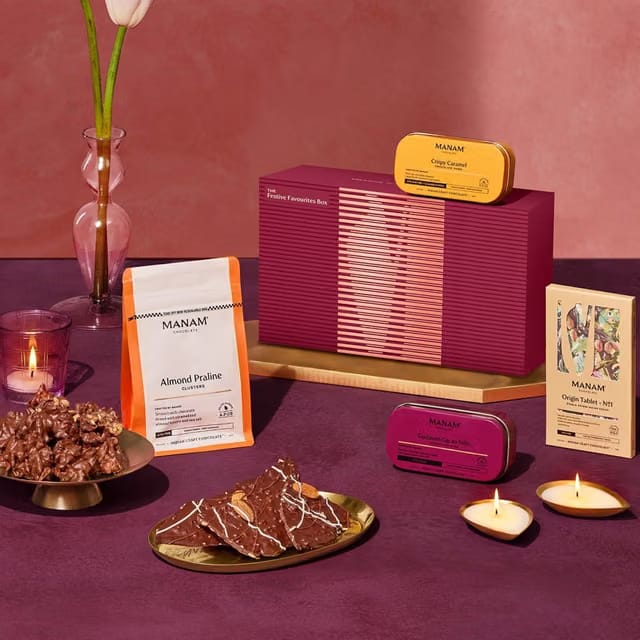 Manam Chocolate The Festive Favourites Chocolate Gift Pack