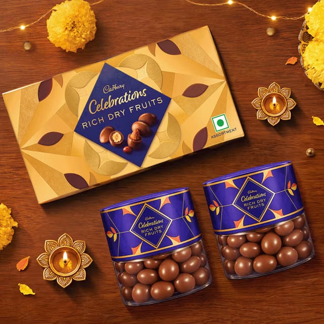 Cadbury Celebrations Rich Dry Fruit Collection Chocolate Gift pack