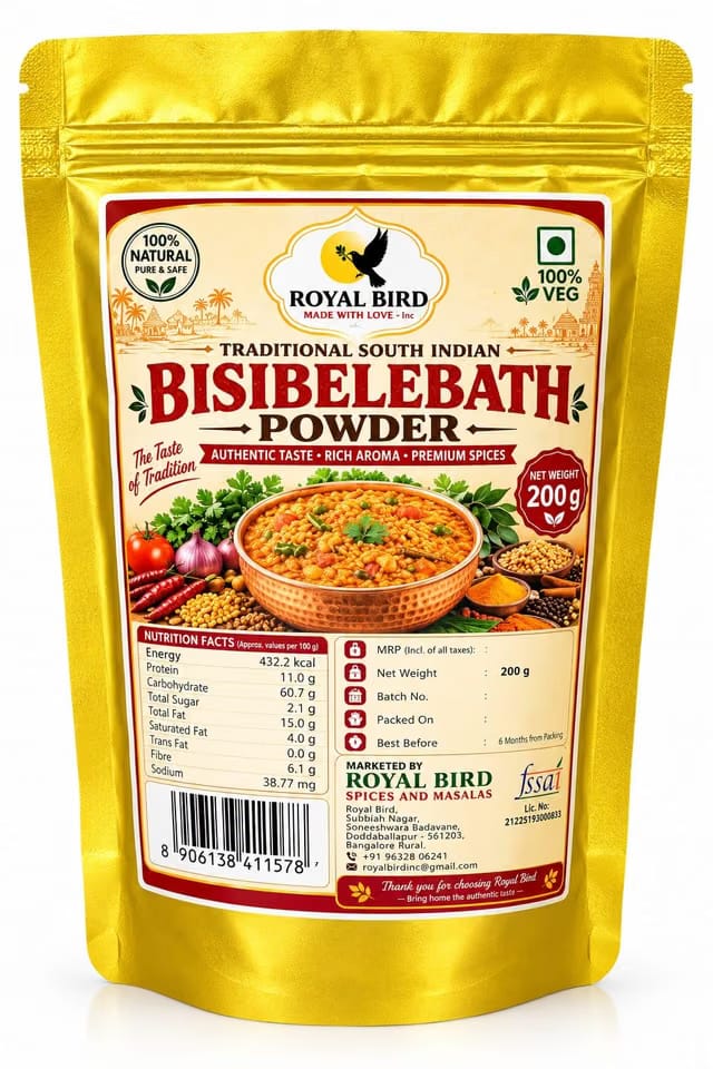 ROYAL BIRD INC Bisibelebath Powder