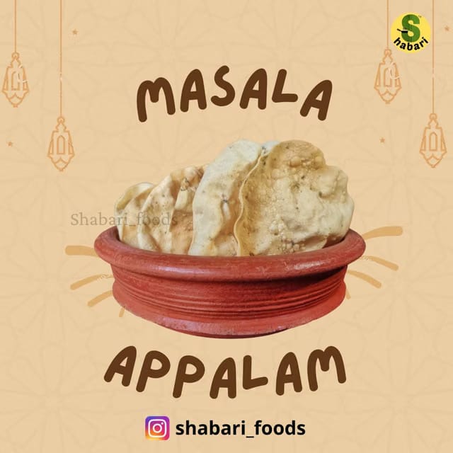 Sri Ayyappa Masala Appalam Masala Papad