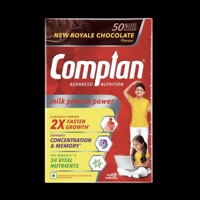 Complan Nutrition Drink Powder for Children, Royale Chocolate Flavour