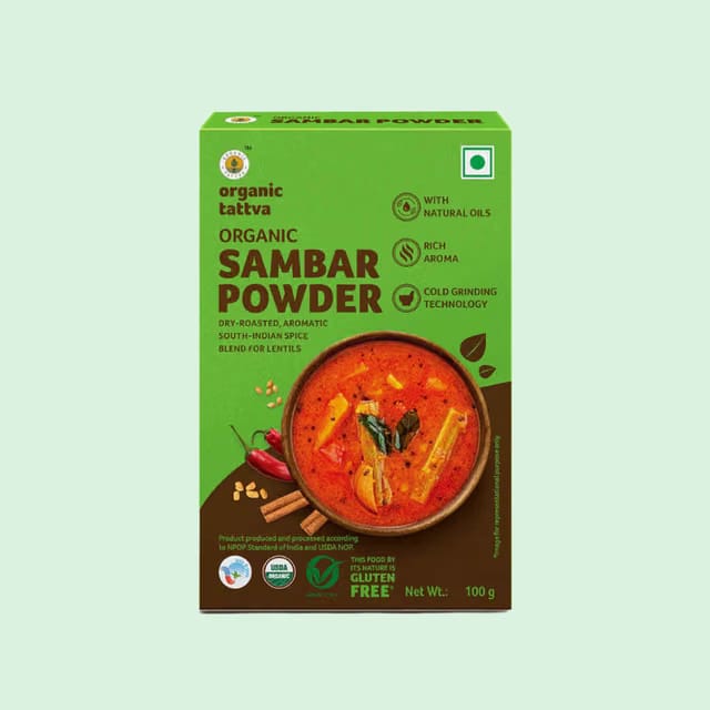 Organic Tattva Sambar Powder