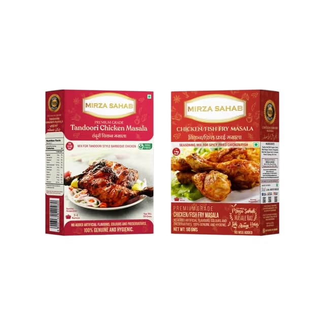 Mirza Sahab Chicken/Fish Fry and Tandoori Chicken Masala