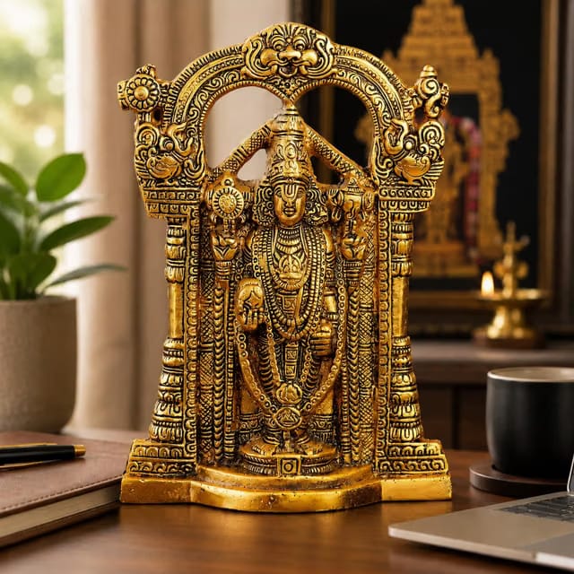 Metal Shri Venkateswara Tirupati Balaji Idol Wall Hanging