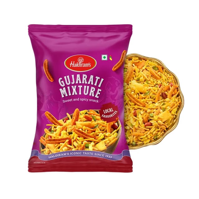 Haldiram's Gujarati Mixture Namkeen