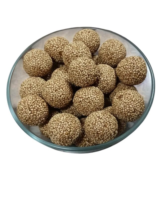 Til Laddu 200g til ladoo rasi ladu till naru navvu laddu |Avadh Style Soft Seasme Jaggery Laddu