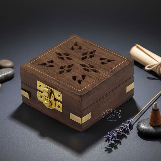 Wooden Design Gold, Silver, Coin, Ginni, Jewellery Organiser, Storage Box Handcrafted for Weddings, Gifting, Shagun