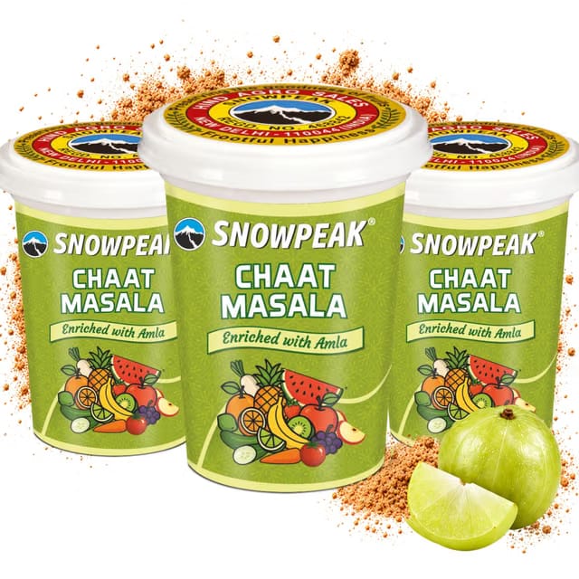 Snowpeak Chaat Masala Enriched With Amla )