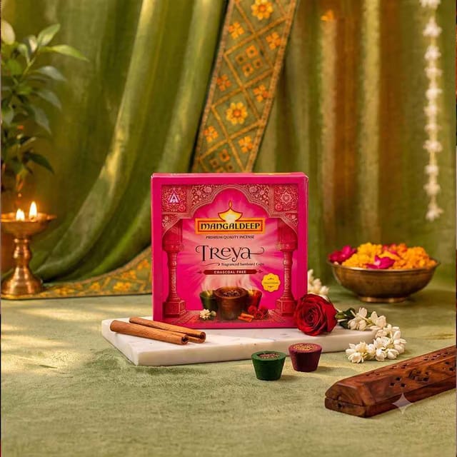 Treya 3 In 1 Sambrani Cups