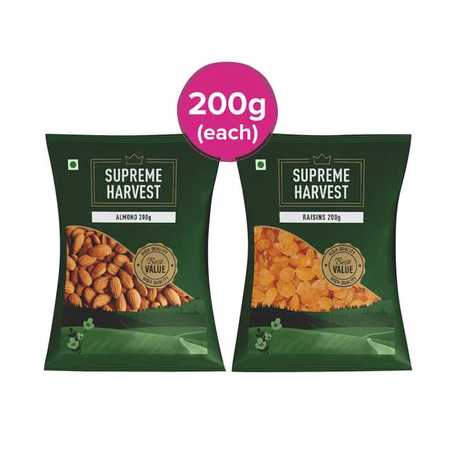 Supreme Harvest Almond & Raisin Value Pack