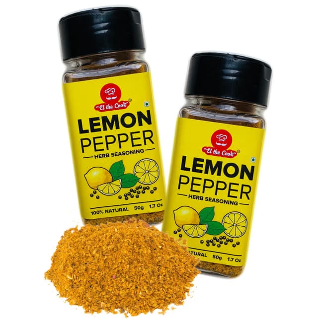 EL The Cook Lemon pepper Herb Seasoning 50g x 2 pack