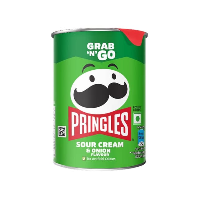 Pringles Sour Cream & Onion Potato Chips