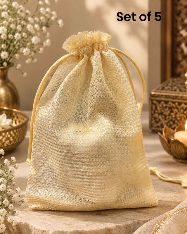 Beige Potli