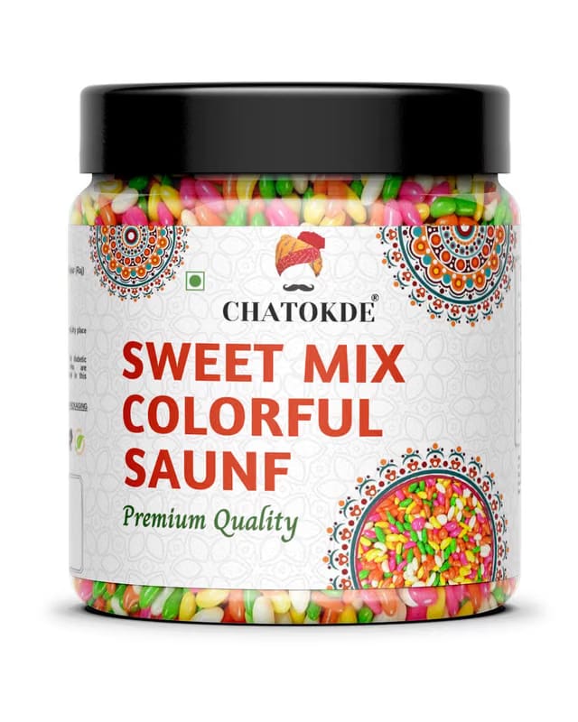 CHATOKDE Colourful Sugar Coated SAUNF