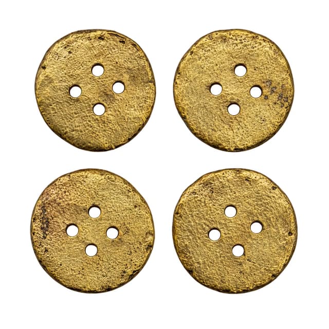 Handmade Brass Dhokra Buttons