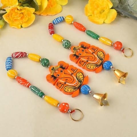 RG Toran Latkan for Home Decoration Door Hanging for Diwali Navratri Ganesh Chaturthi Mandir Main Entrance Door Festival
