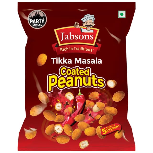 Jabsons Tikka Masala Coated Peanuts