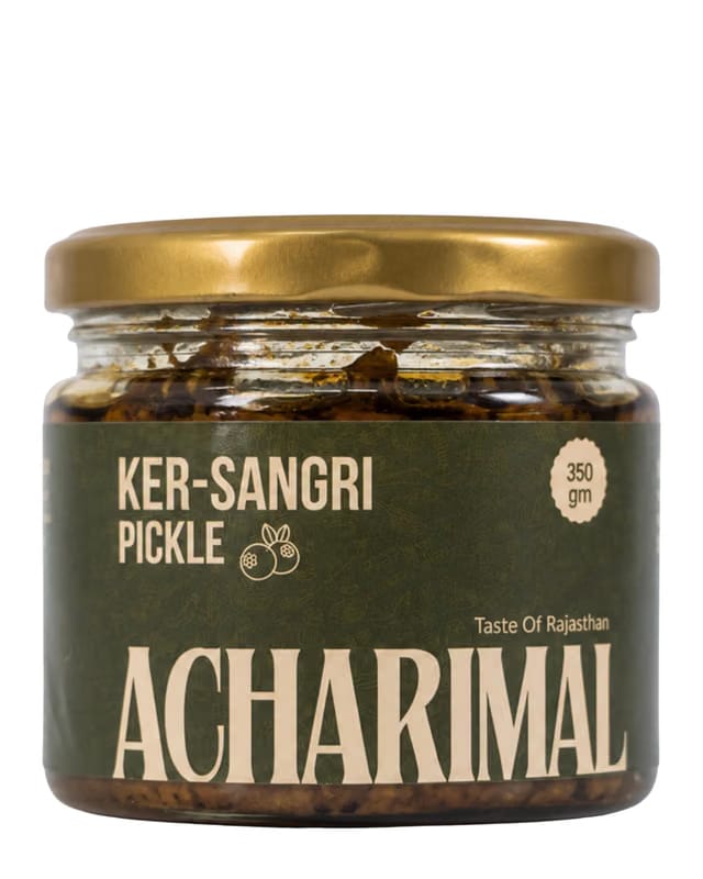 Acharimal Ker Sangri Pickle 350g In Fresh Rajasthani Homemade Achar Mustard Oil Pickles Tangy & Spicy No Chemical