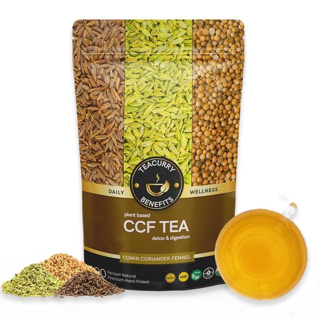 TEACURRY CCF Tea – Supports Digestion & Detox - 15 Teabags