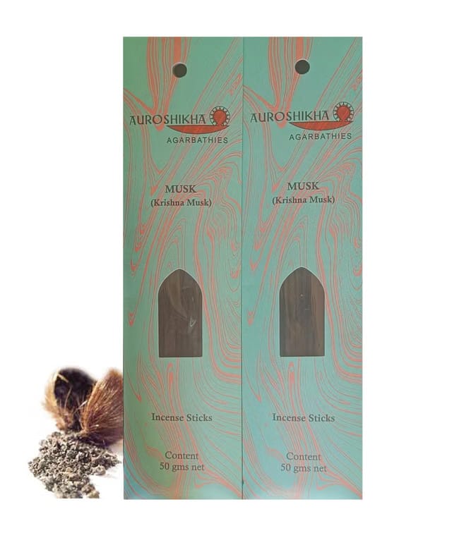 Auroshikha Krishna Musk Incense Sticks 100g |