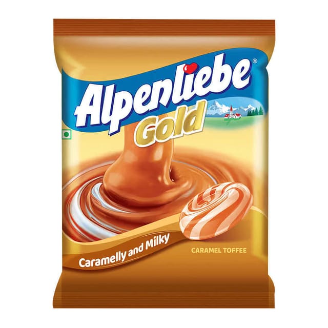Alpenliebe Gold More Caramelly More Tasty Toffee Pouch
