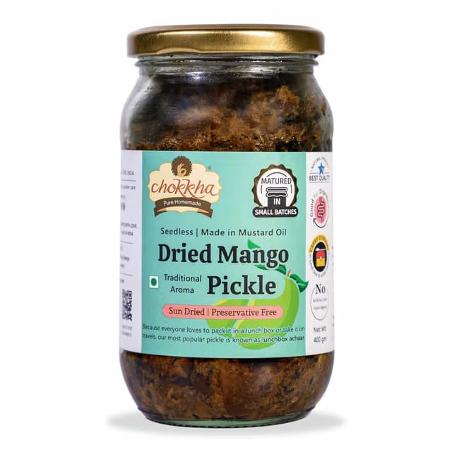 Chokkha Traditional Homemade Dried Mango Pickle (Aam)
