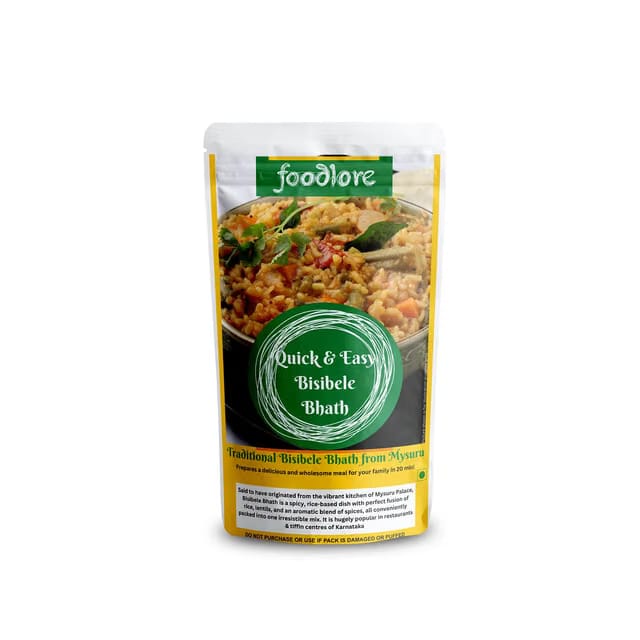 Foodlore Quick & Easy Bisibele Bath from Mysuru