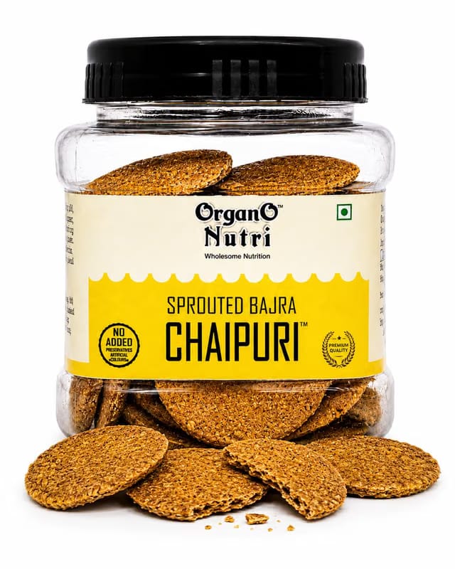 OrganoNutri Sprouted Bajra Chaipuri