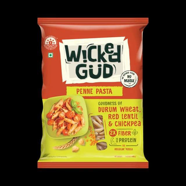 Wickedgud 2X Fiber Penne Pasta