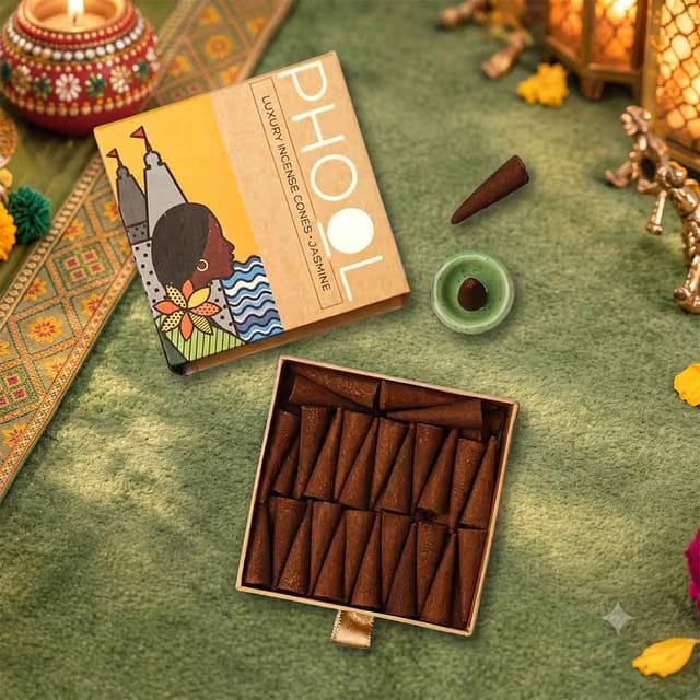 Jasmine Dhoop Cones 100% Natural Certified