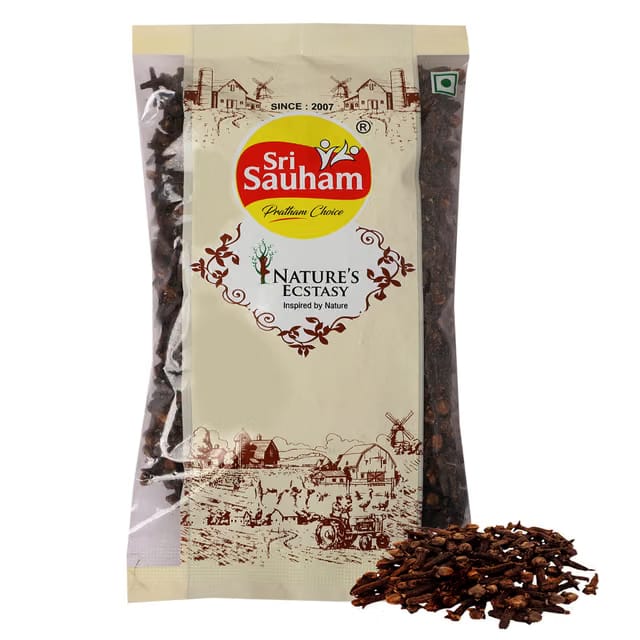 Sri Sauham Premium Whole Spices Cloves