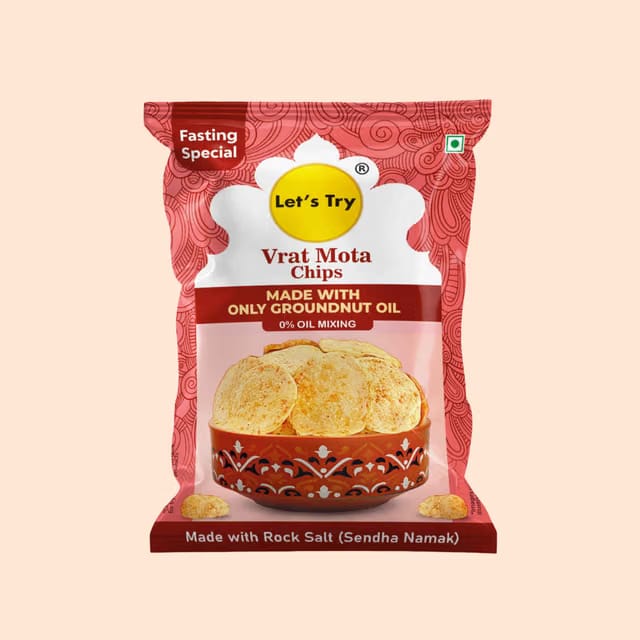 Let's try Vrat Potato Chips