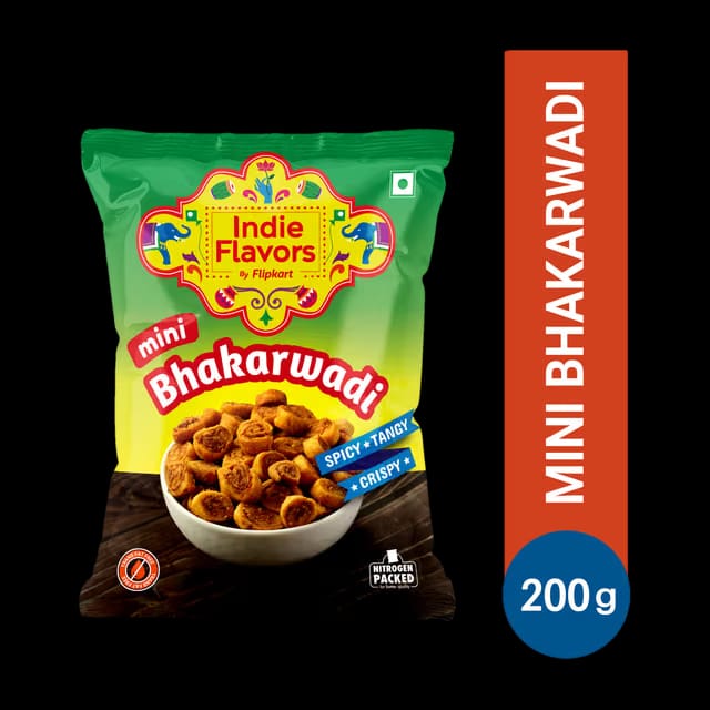 Indie Flavors by Flipkart Mini Bhakarwadi