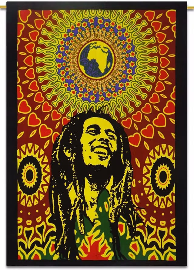 Tapestry Hippie, Hippy Mandala Bohemian Tapestries,Wall Hanging Ethnic Decorative Multi Color SIZE - 30X40 INCH