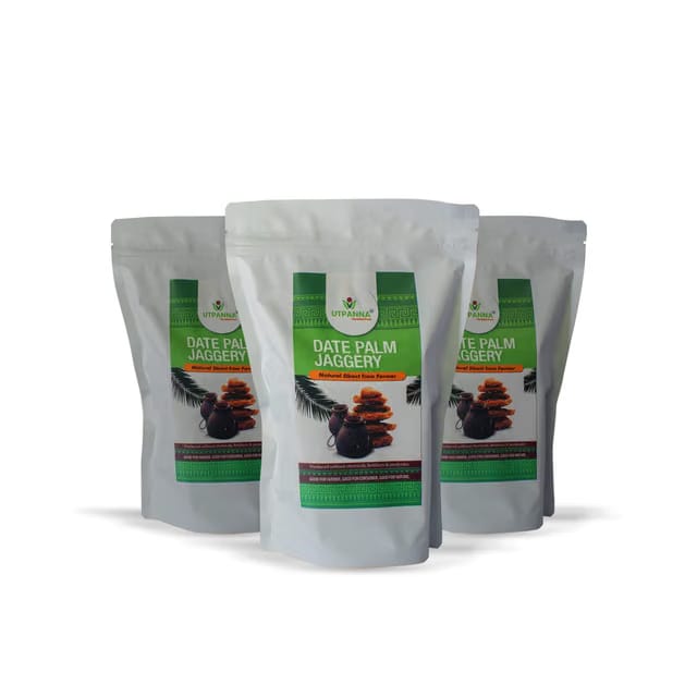 UTPANNA® 100% Natural Date Palm Jaggery